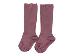 Gobabygo bamboo socks misty Plum